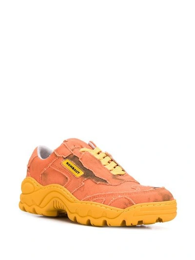 Shop Rombaut Boccaccio Sneakers In Orange