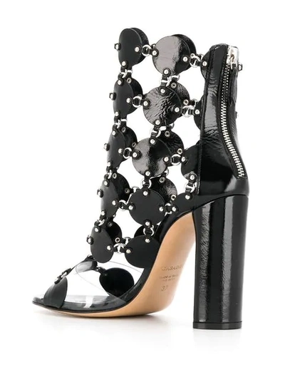 Shop Casadei Futura Sandals In Black