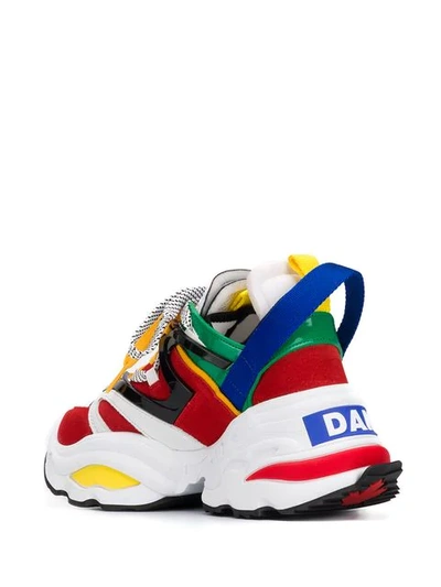 Shop Dsquared2 Sneakers Mit Klobiger Sohle In White