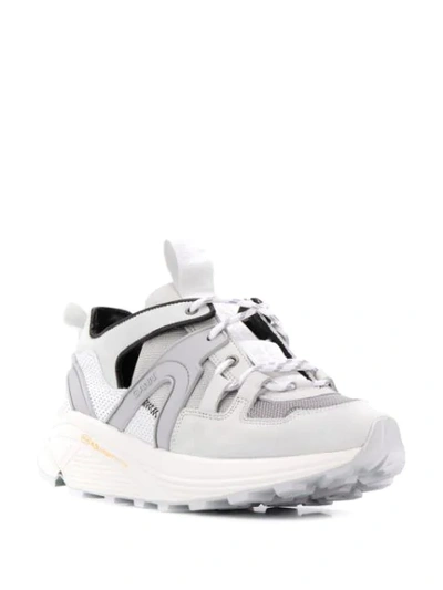 Shop Ganni Brooklyn Low Top Sneakers In White