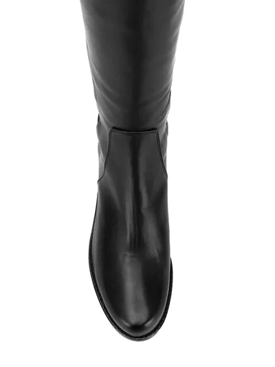 Shop Stuart Weitzman Over The Knee Boots In Black