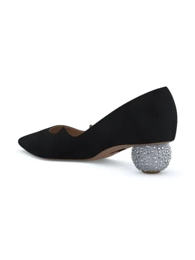 Shop Paul Andrew Ankara Pumps In Black