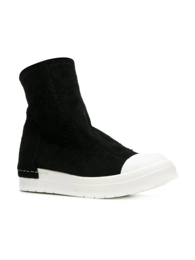 Shop Cinzia Araia Skin 796 Sneakers - Black