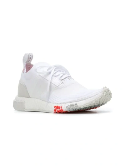 Shop Adidas Originals Nmd Racer Sneakers In White