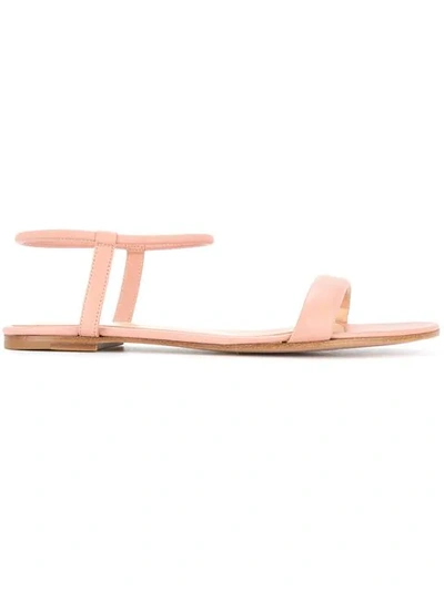 Shop Gianvito Rossi Strappy Sandals In Pink