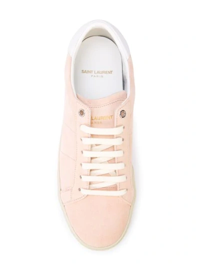 Shop Saint Laurent Court Classic Sneakers In Pink
