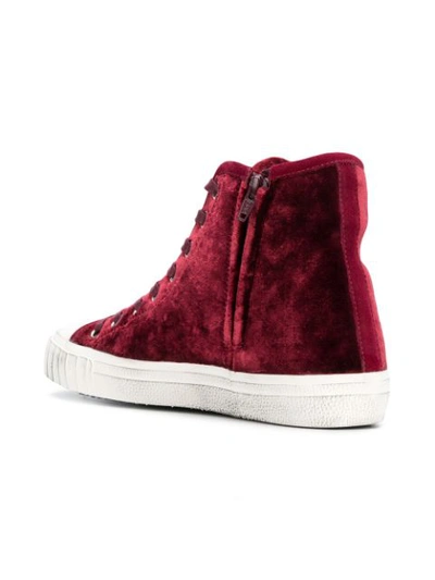 Shop Philippe Model Hi In Red