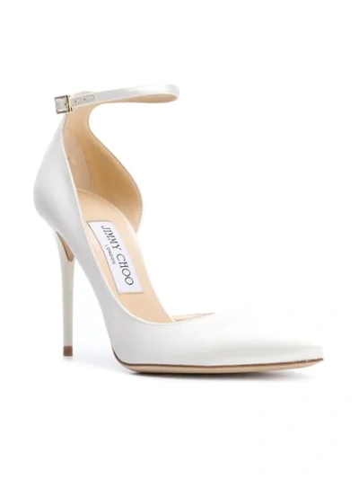 Shop Jimmy Choo Lucy 100 Pumps In White