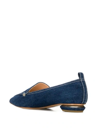 Shop Nicholas Kirkwood Beya Loafers In Blue