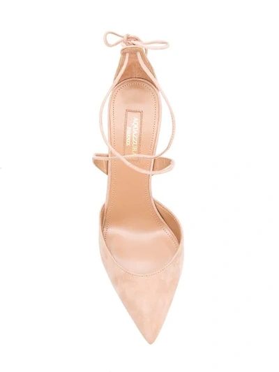 Shop Aquazzura Matilde Pumps In Pink