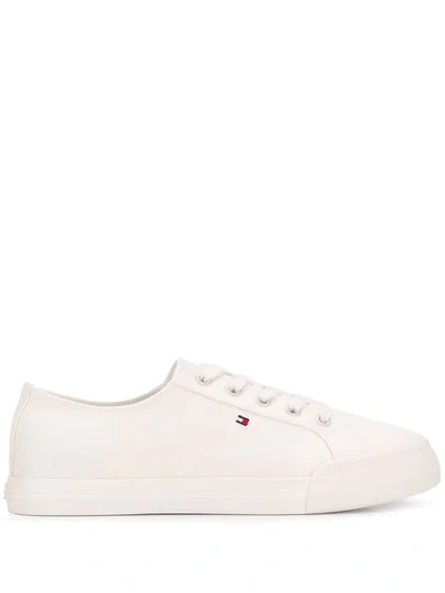 Shop Tommy Hilfiger Essential Sneakers In White