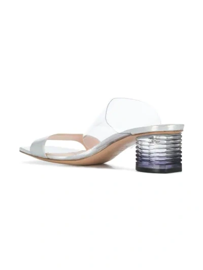 Shop Nicholas Kirkwood Peggy Sandals In Metallic