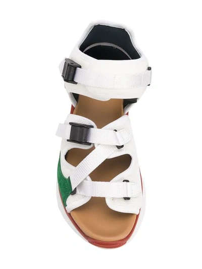 Shop Chloé Sonnie Sandal Sneakers In White