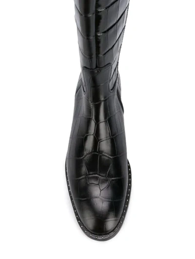 Shop Hogl Knee-length Boots In Black
