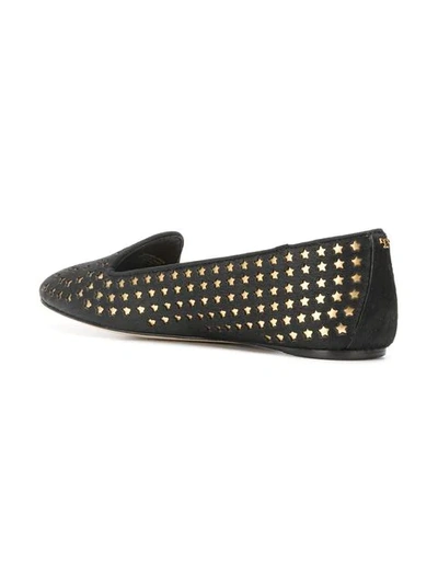 Shop Tory Burch Olympia Stud Loafers In Black