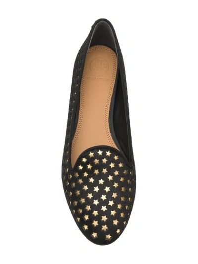 Shop Tory Burch Olympia Stud Loafers In Black