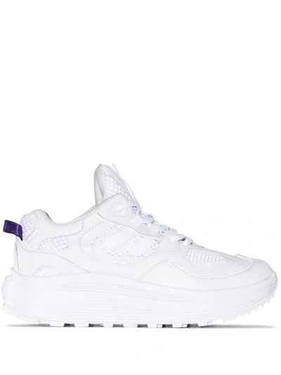 Shop Eytys Jet Turbo Chunky Sneakers In White