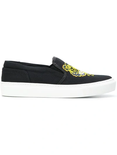 Shop Kenzo Tiger Sneakers - Black