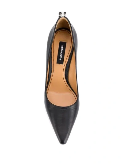DSQUARED2 POINTED TOE PUMPS - 黑色