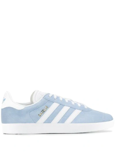 Shop Adidas Originals Gazelle Three In Celeste