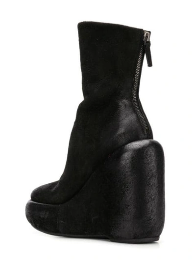 MARSÈLL WEDGE ANKLE BOOTS - 黑色