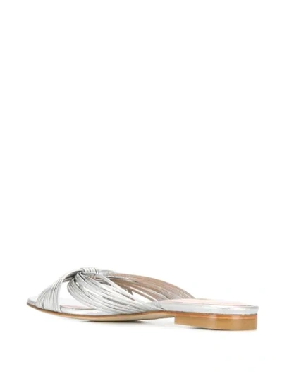 Shop Stuart Weitzman Payton Sandals In Silver