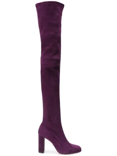 Shop Oscar Tiye Giorgia Boots - Pink