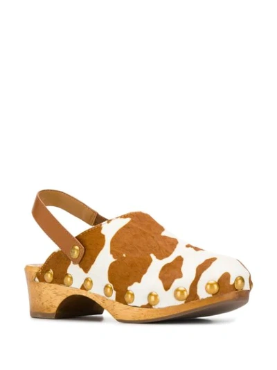 Shop Tory Burch Blythe 50 Clogs In Brown