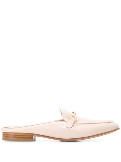 Shop Baldinini Slip-on Loafers In Neutrals