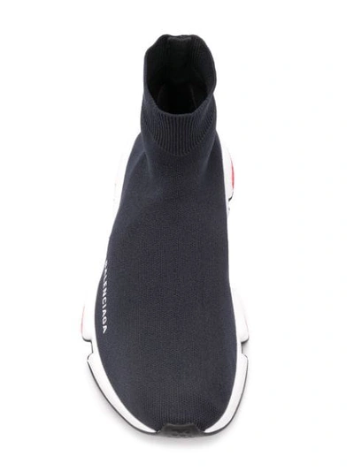 Shop Balenciaga Speed Sneakers In Grey