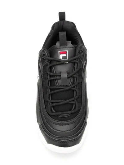 Shop Fila Massive Functional Sneakers In Black