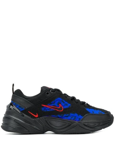 Shop Nike M2k Tekno Sneakers In Black