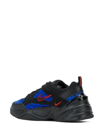 Shop Nike M2k Tekno Sneakers In Black