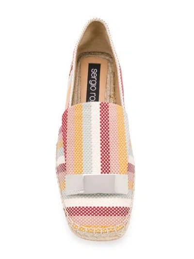 SERGIO ROSSI SR1 ESPADRILLAS - 白色