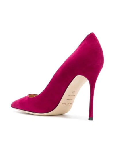 Shop Sergio Rossi Pointed Stiletto Pumps - Pink