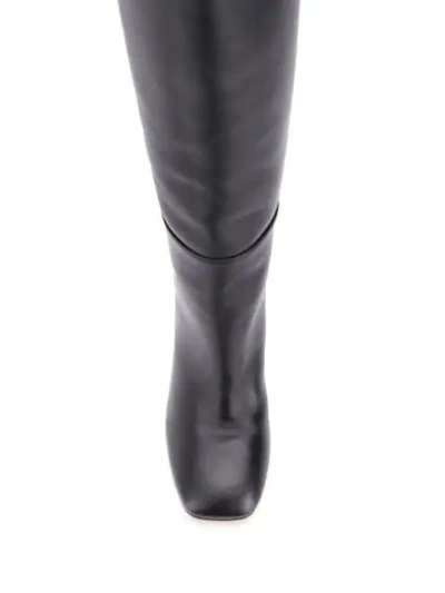 Shop Marni Knee-high Boots In Black