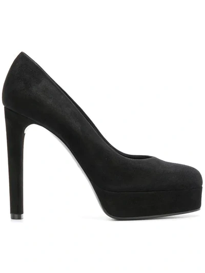 Shop Casadei Classic Platform Pumps In Black