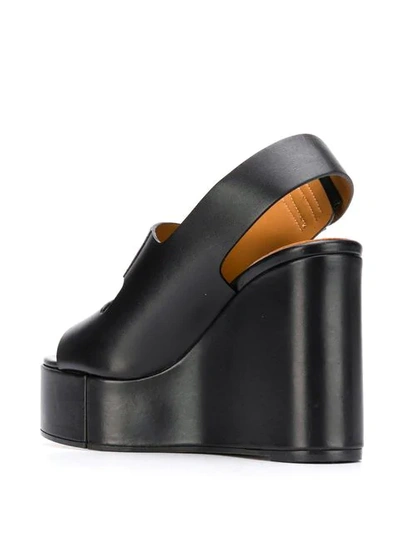 Shop Clergerie Amazone Sandals In Black