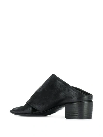 Shop Marsèll Open-toe Mule Sandals In Black