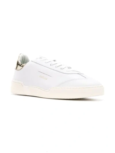 Shop Ghoud Lace-up Sneakers - White