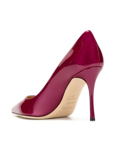 Shop Sergio Rossi Pointed Stiletto Pumps In Pink