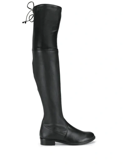 Shop Stuart Weitzman 'lowland' Stiefel In Black