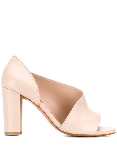 Shop Albano Open Toe Sandals In Pink