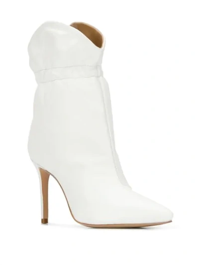 Shop Schutz Ankle-length Boots In White