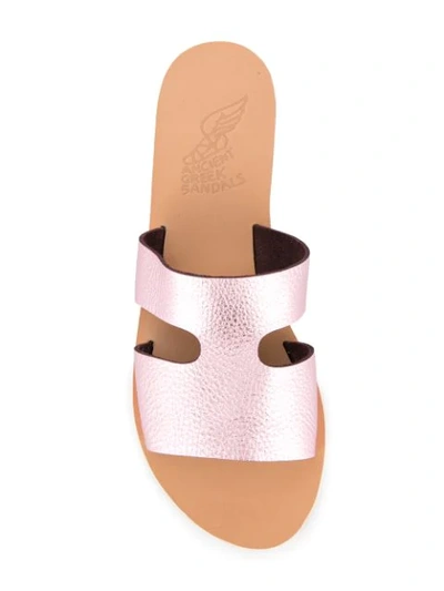 Shop Ancient Greek Sandals Apteros Sandals In Pink