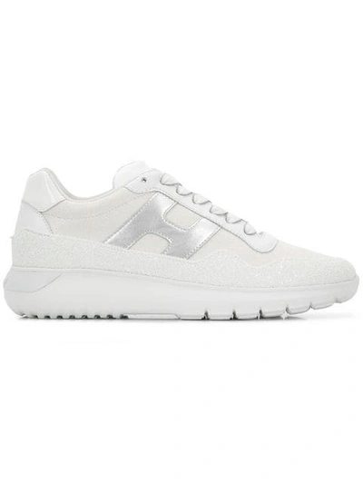 Shop Hogan Interactive Sneakers In White