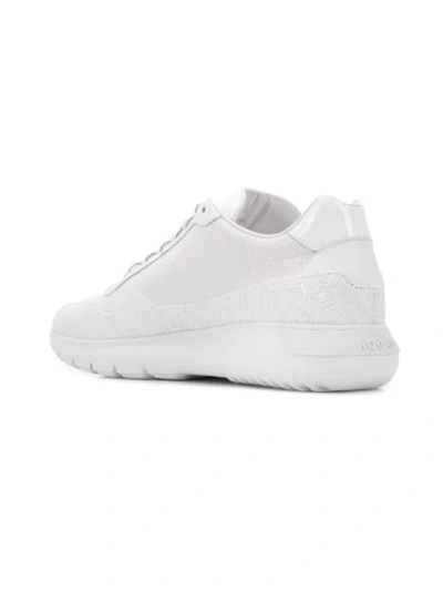 Shop Hogan Interactive Sneakers In White