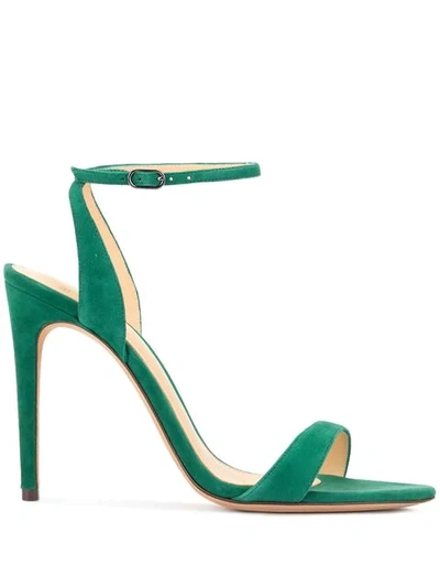 Shop Alexandre Birman High Stiletto Sandals In Green