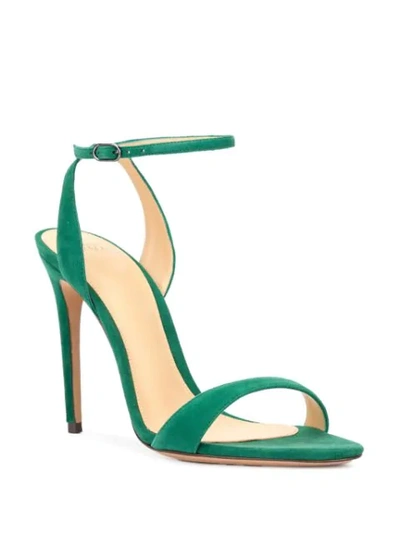Shop Alexandre Birman High Stiletto Sandals In Green