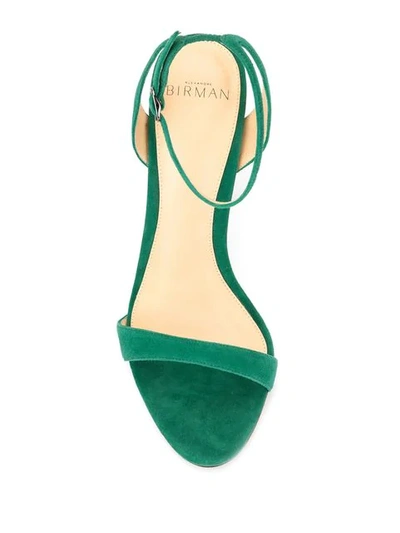 Shop Alexandre Birman High Stiletto Sandals In Green